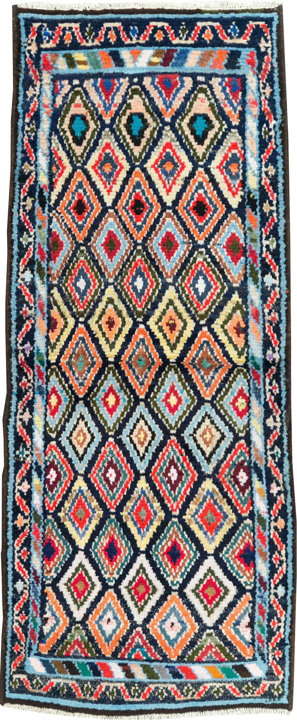 Vintage Persian Hamadan Rug, No.27426 - Gss