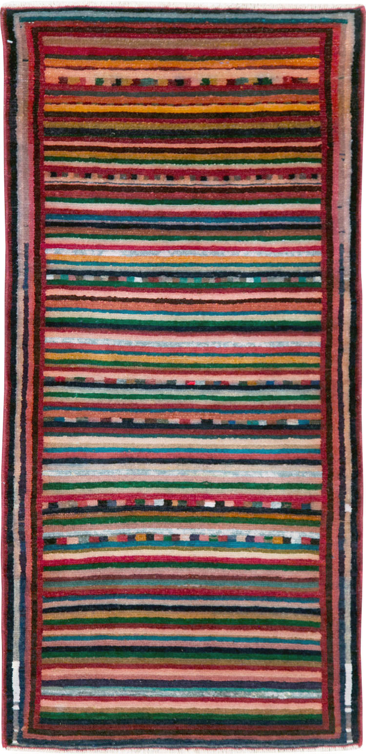 Vintage Persian Mahal Rug, No.27427 - Gss