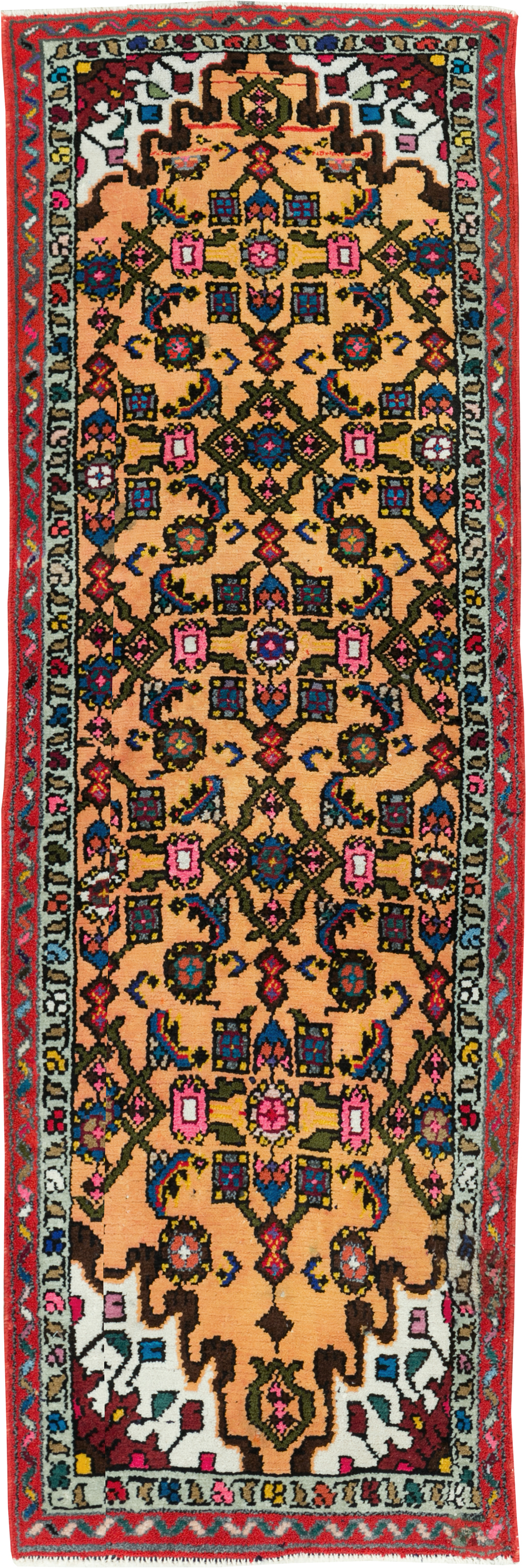 Vintage Persian Hamadan Rug, No.27429 - Gss