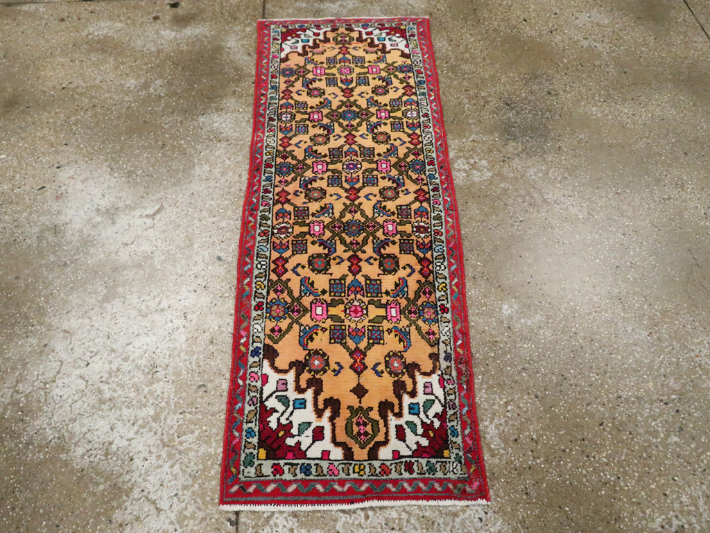 Vintage Persian Hamadan Rug, No.27429 - Gss