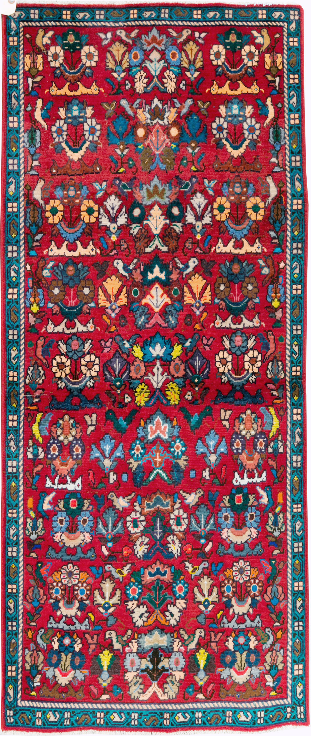Vintage Persian Mahal Rug, No.27430 - Gss