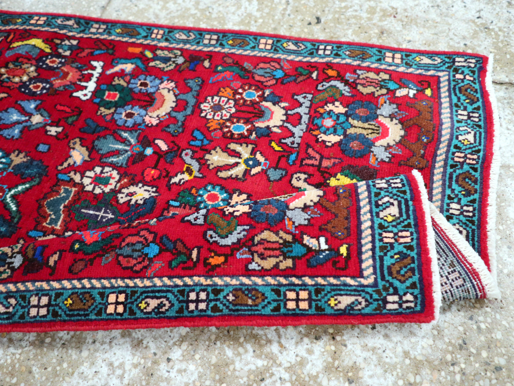 Vintage Persian Mahal Rug, No.27430 - Gss