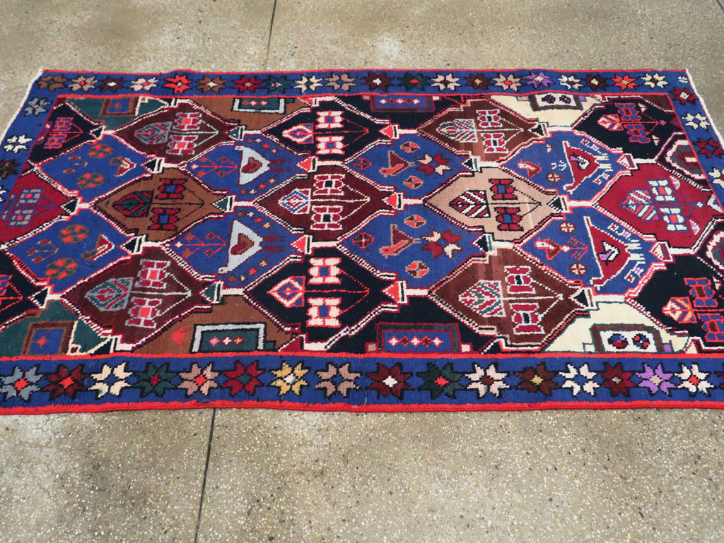 Vintage Persian Hamadan Rug, No.27436 - Gss