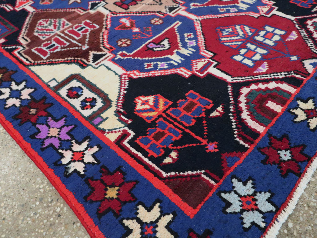 Vintage Persian Hamadan Rug, No.27436 - Gss