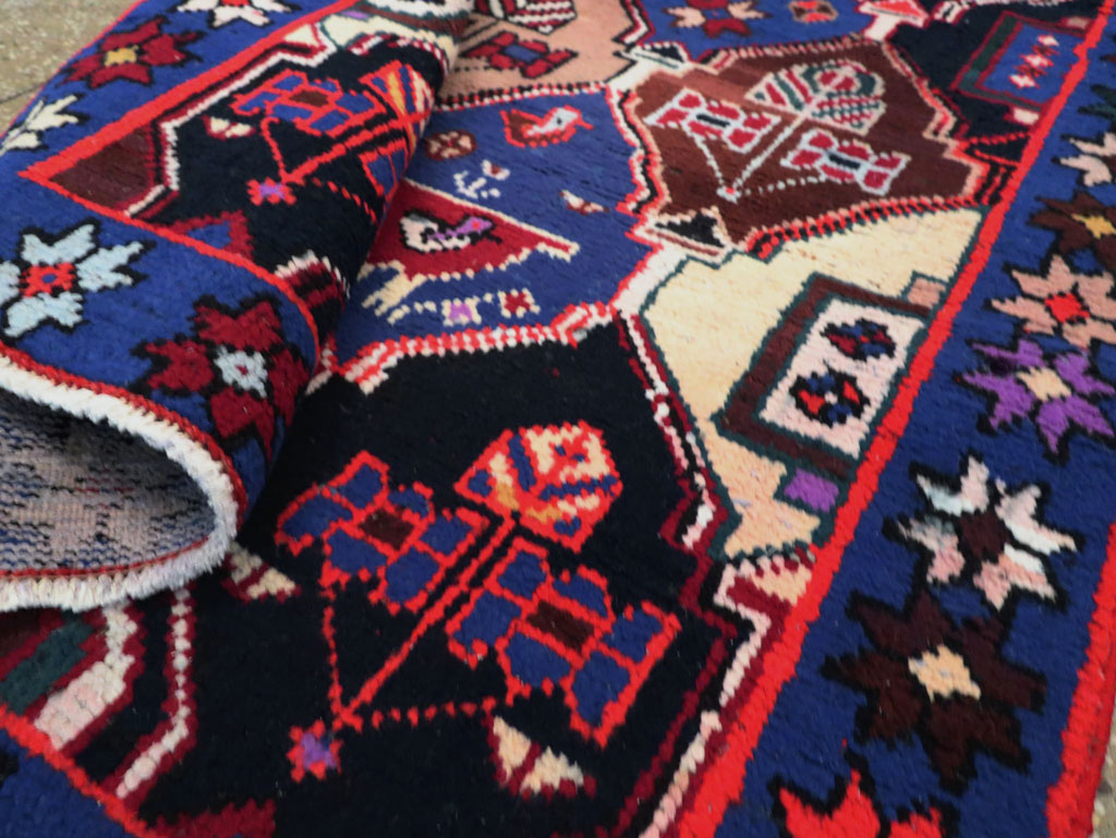 Vintage Persian Hamadan Rug, No.27436 - Gss