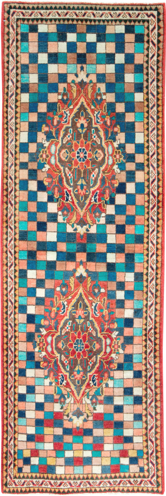 Vintage Persian Mahal Rug, No.27438 - Gss