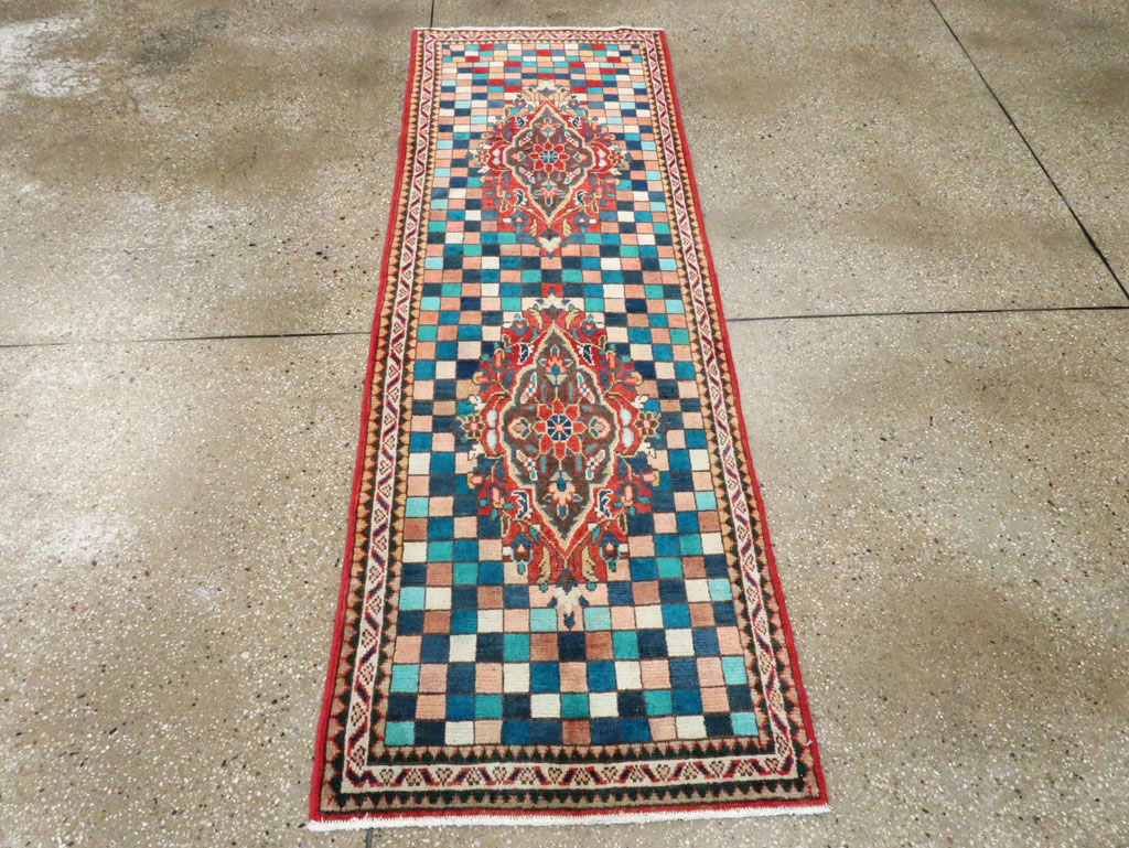 Vintage Persian Mahal Rug, No.27438 - Gss
