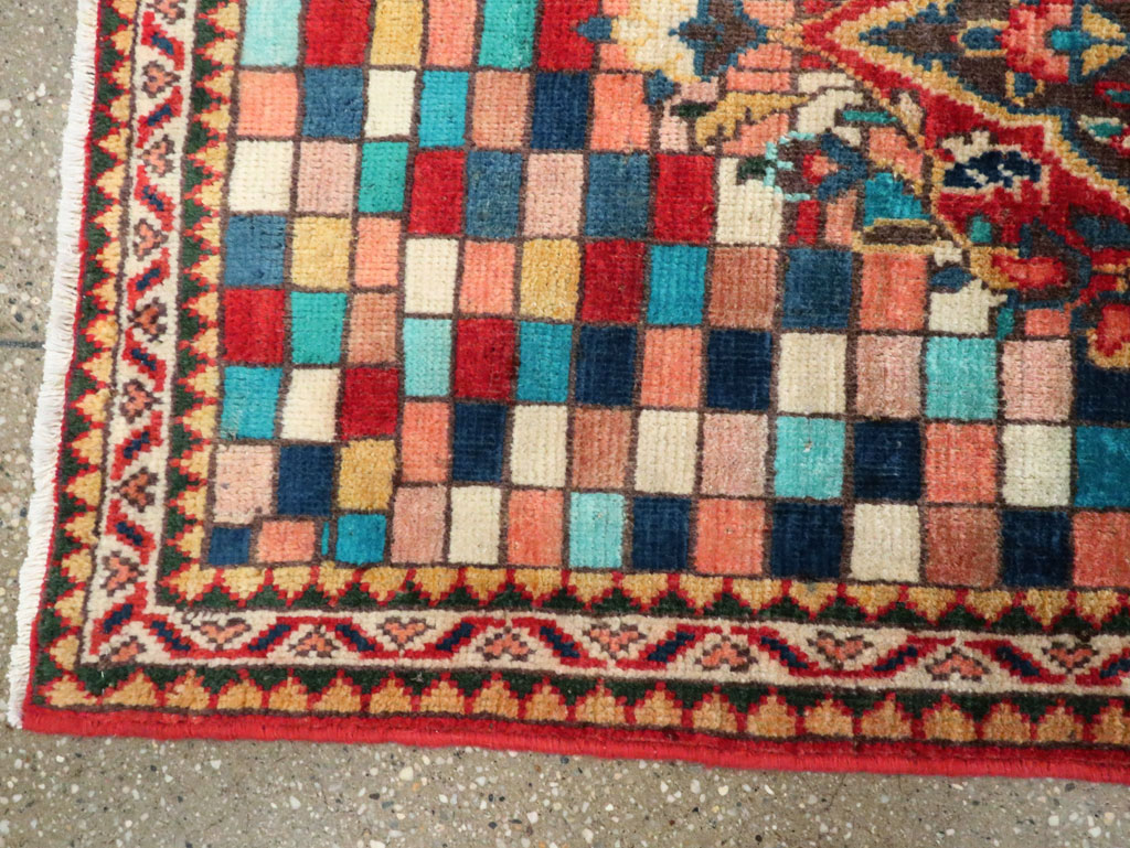 Vintage Persian Mahal Rug, No.27438 - Gss