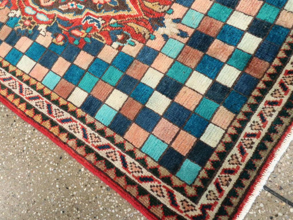 Vintage Persian Mahal Rug, No.27438 - Gss