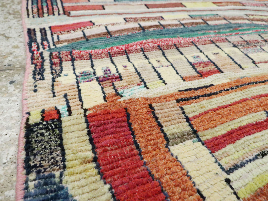 Vintage Persian Gabbeh Rug, No.27445 - Gss