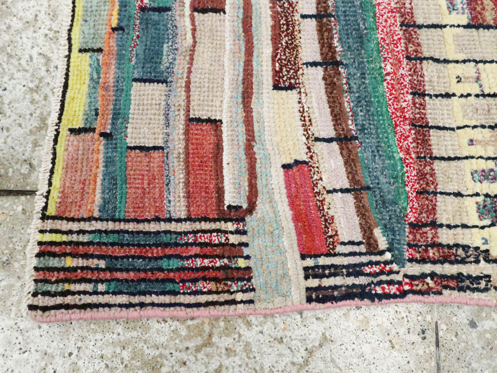 Vintage Persian Gabbeh Rug, No.27445 - Gss