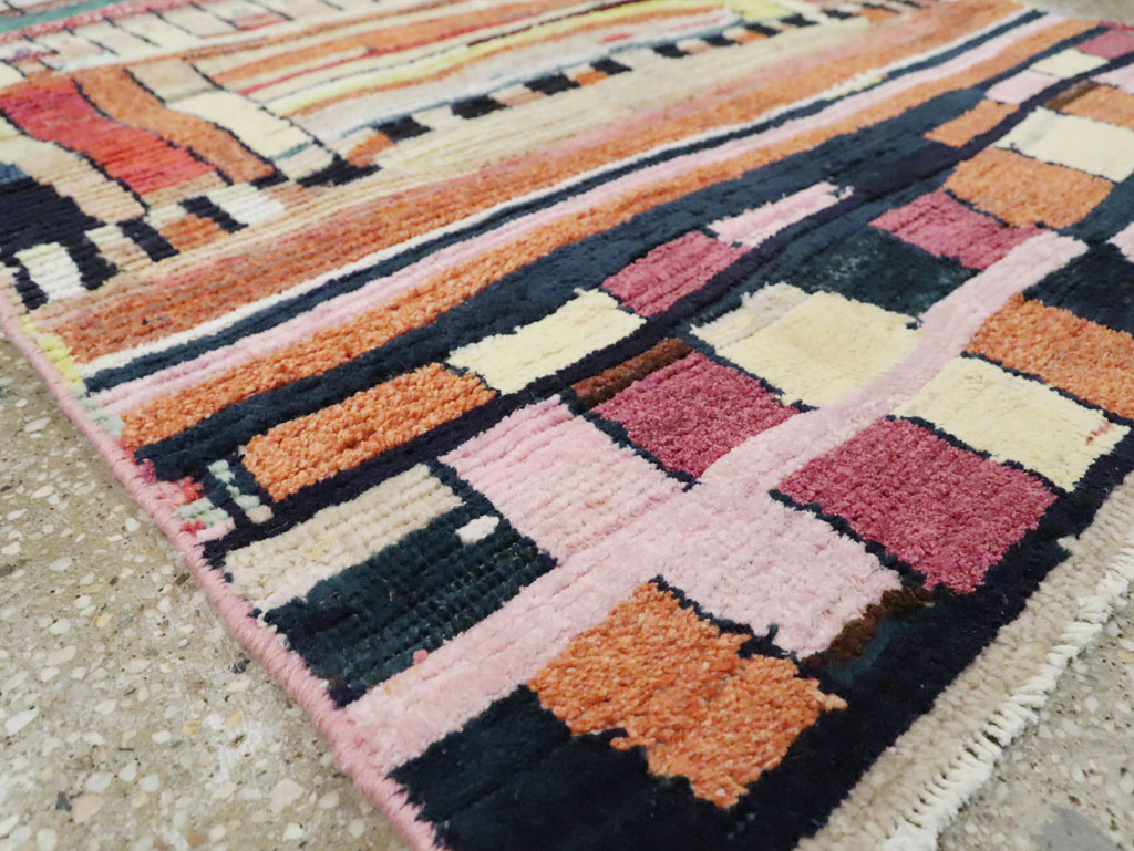 Vintage Persian Gabbeh Rug, No.27445 - Gss