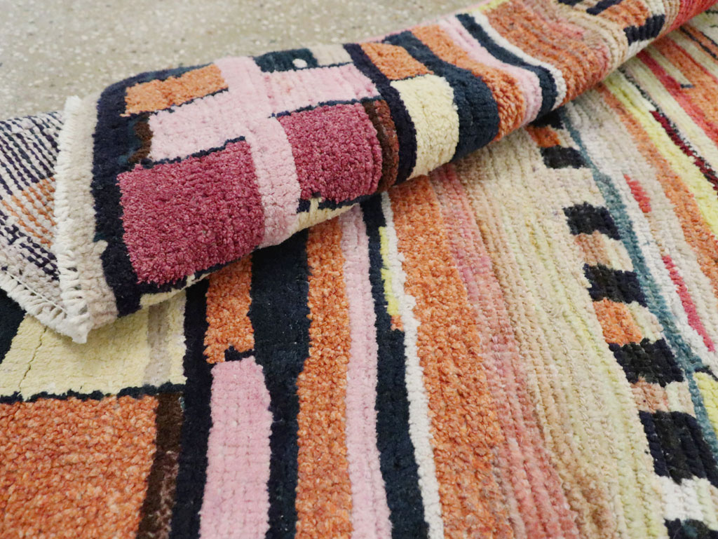 Vintage Persian Gabbeh Rug, No.27445 - Gss