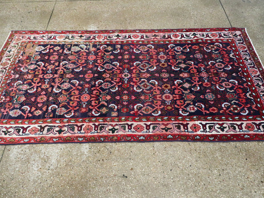 Vintage Persian Hamadan Rug, No.27446 - Gss