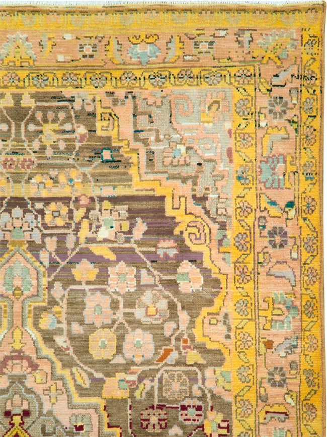 Vintage Persian Hamadan Rug, No.27449 - Gss