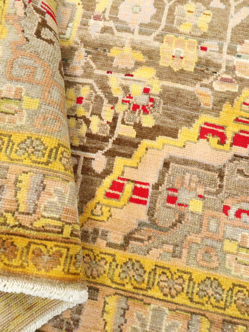 Vintage Persian Hamadan Rug, No.27449 - Gss