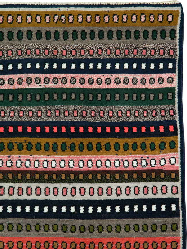 Vintage Persian Hamadan Runner, No.27450 - Gss