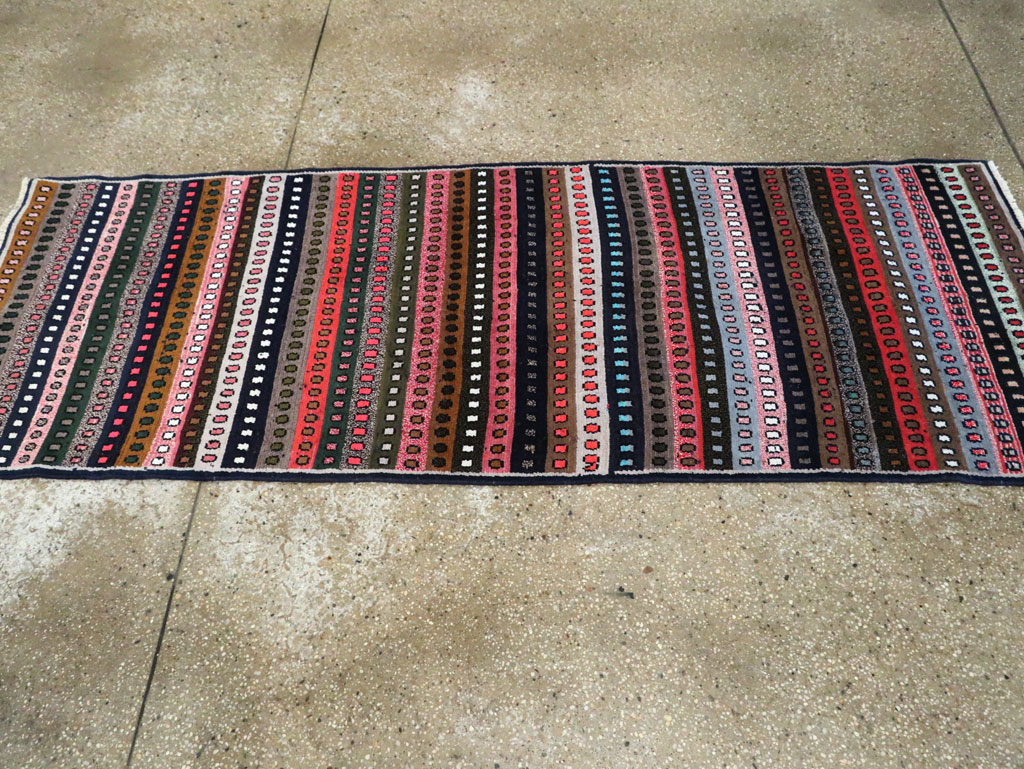 Vintage Persian Hamadan Runner, No.27450 - Gss