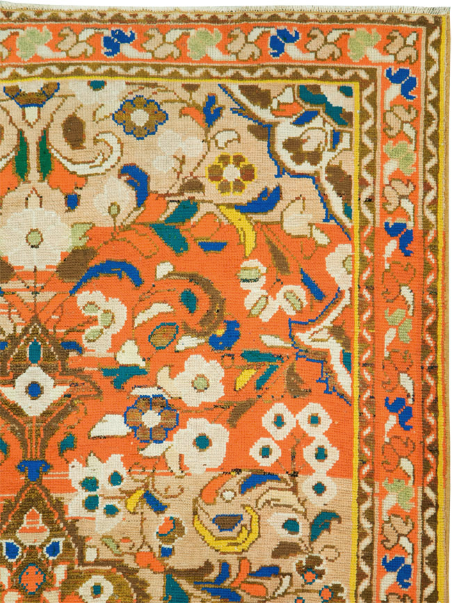 Vintage Persian Hamadan Rug, No.27452 - Gss