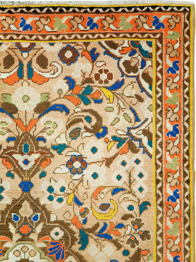 Vintage Persian Hamadan Rug, No.27452 - Gss