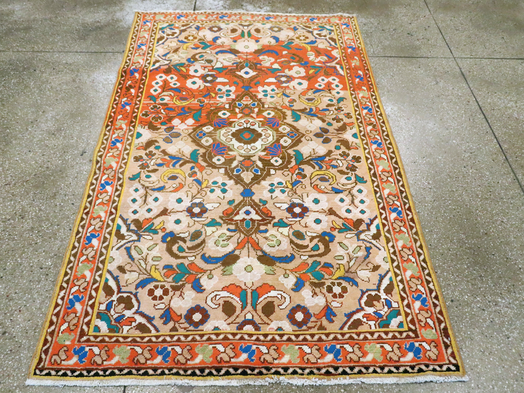Vintage Persian Hamadan Rug, No.27452 - Gss