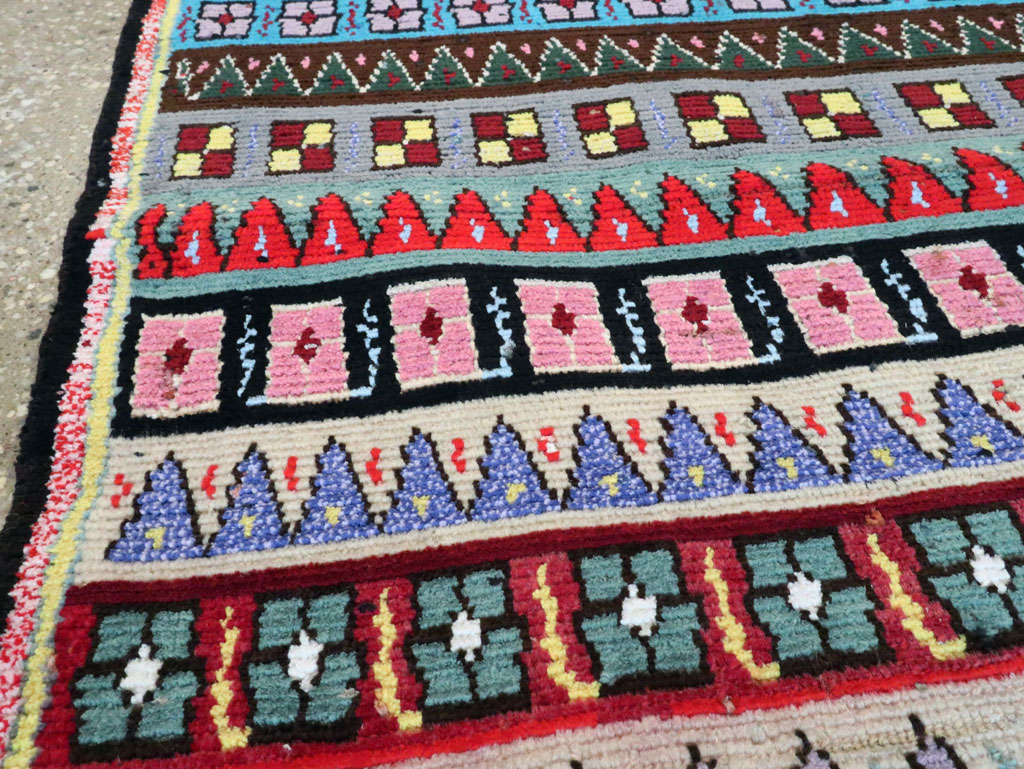 Vintage Persian Mahal Runner, No.27453 - Gss