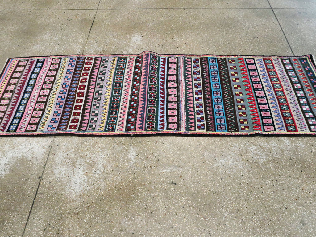 Vintage Persian Mahal Runner, No.27453 - Gss
