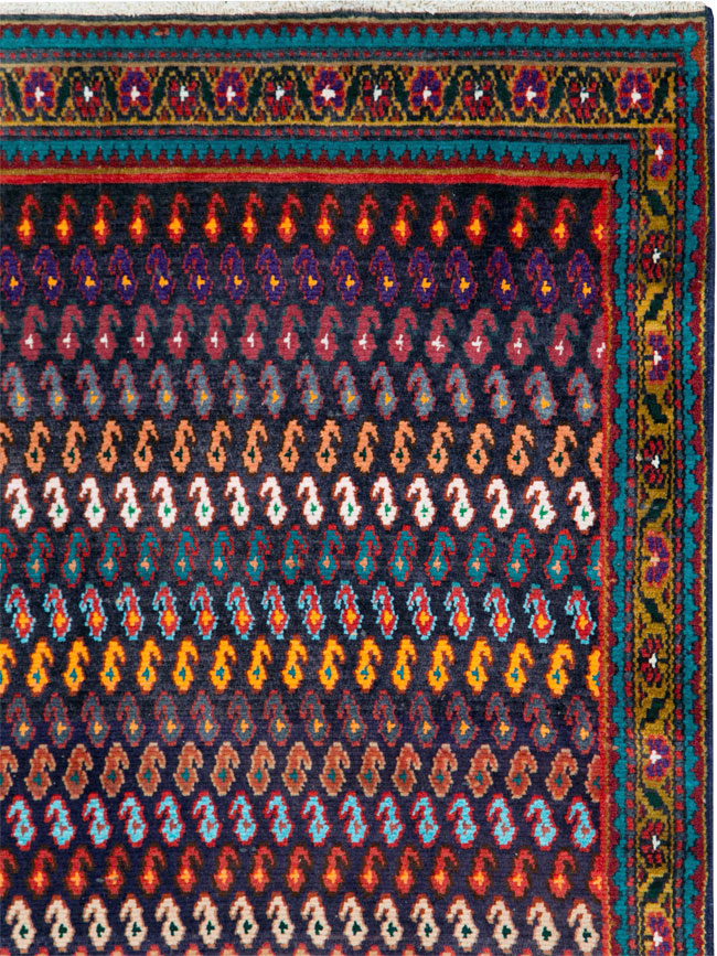 Vintage Persian Hamadan Runner, No.27455 - Gss