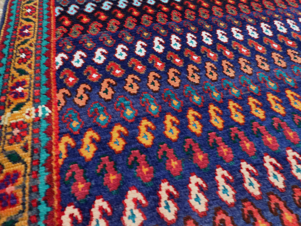 Vintage Persian Hamadan Runner, No.27455 - Gss