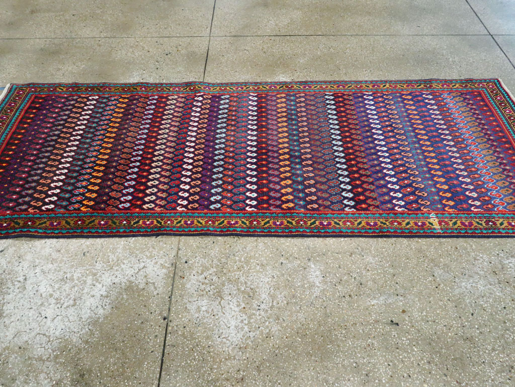 Vintage Persian Hamadan Runner, No.27455 - Gss