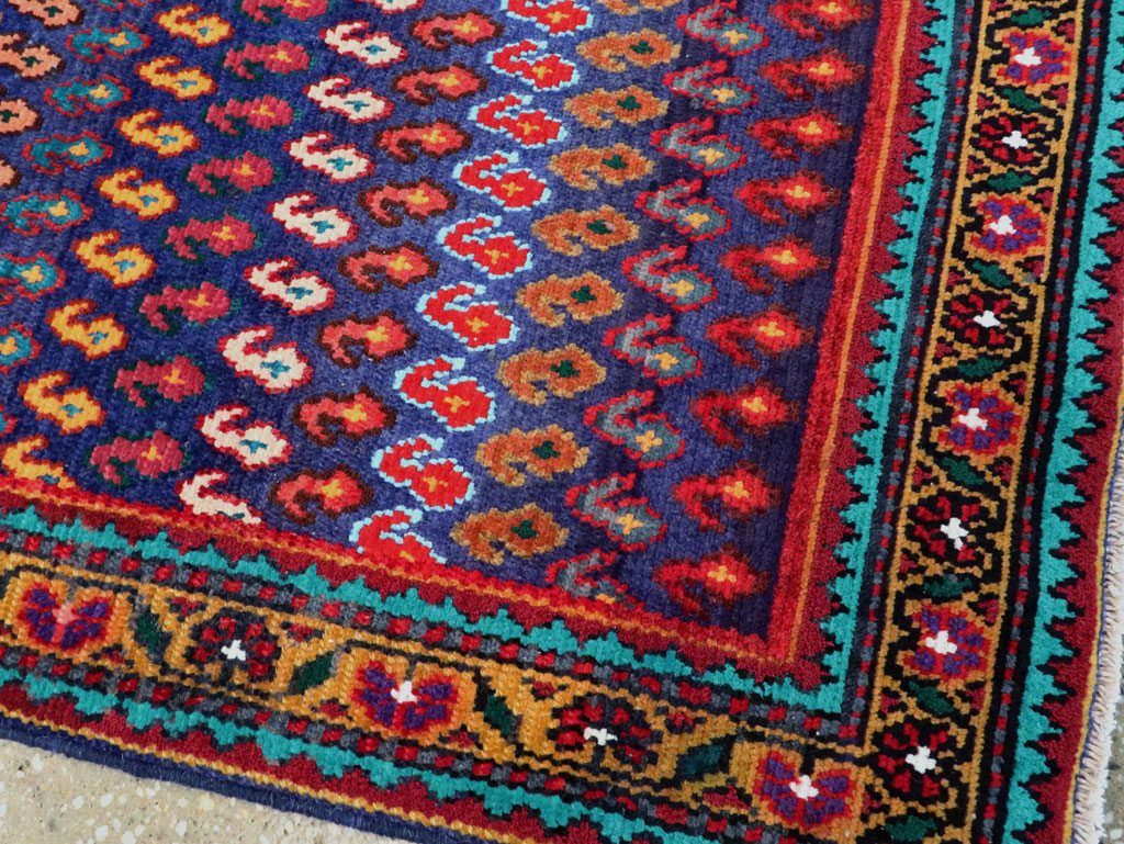 Vintage Persian Hamadan Runner, No.27455 - Gss