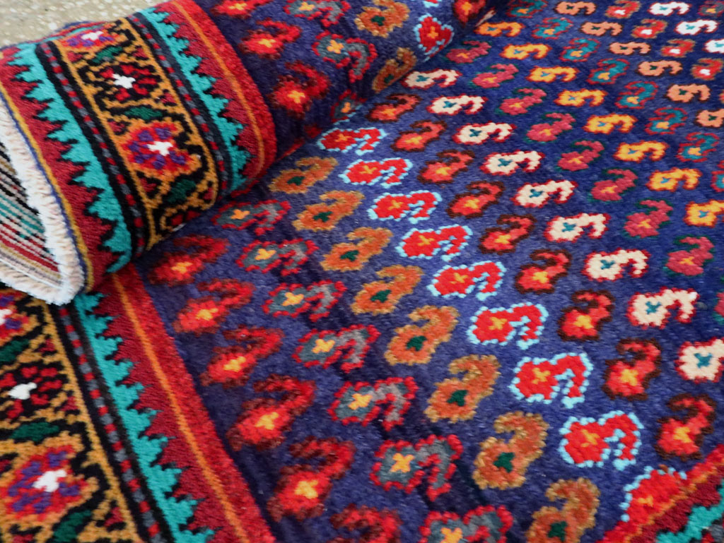 Vintage Persian Hamadan Runner, No.27455 - Gss