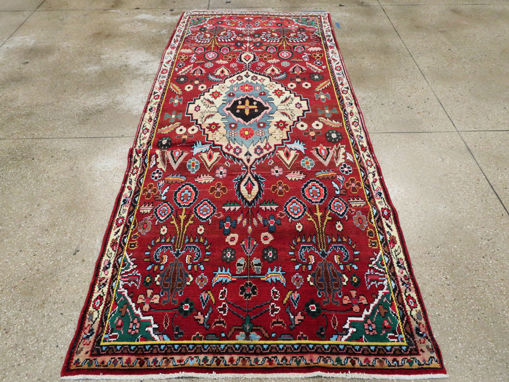 Vintage Persian Hamadan Rug, No.27458 - Gss