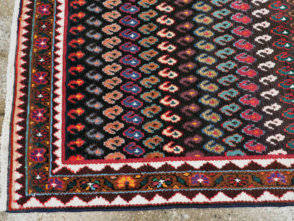 Vintage Persian Hamadan Runner, No.27462 - Gss