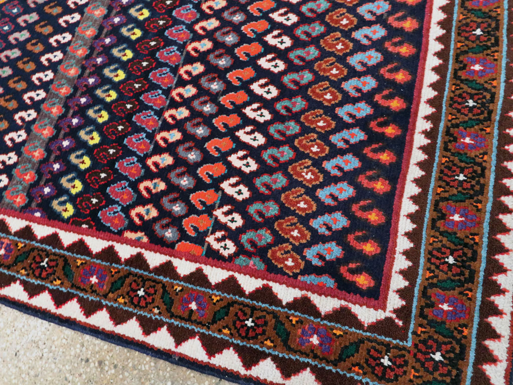 Vintage Persian Hamadan Runner, No.27462 - Gss