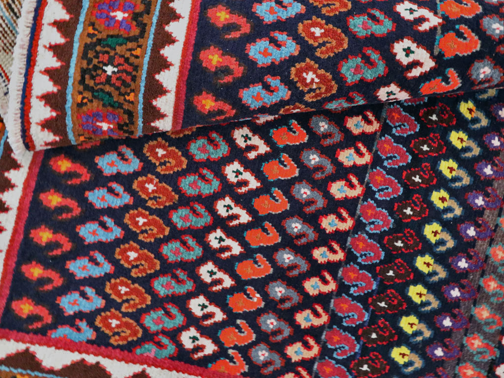 Vintage Persian Hamadan Runner, No.27462 - Gss