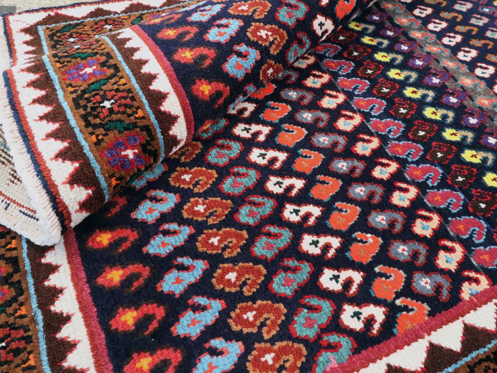 Vintage Persian Hamadan Runner, No.27462 - Gss