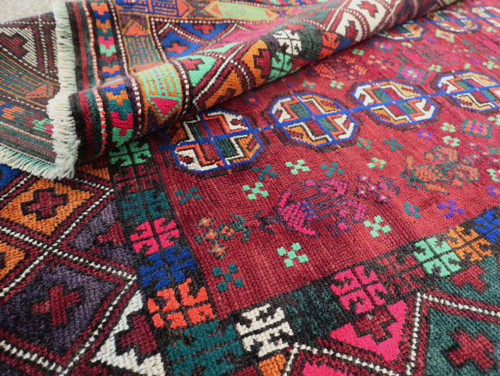 Vintage Persian Baluch Rug, No.27463 - Gss