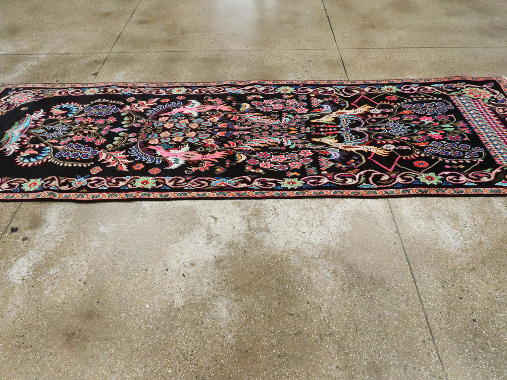 Vintage Persian Hamadan Rug, No.27465 - Gss