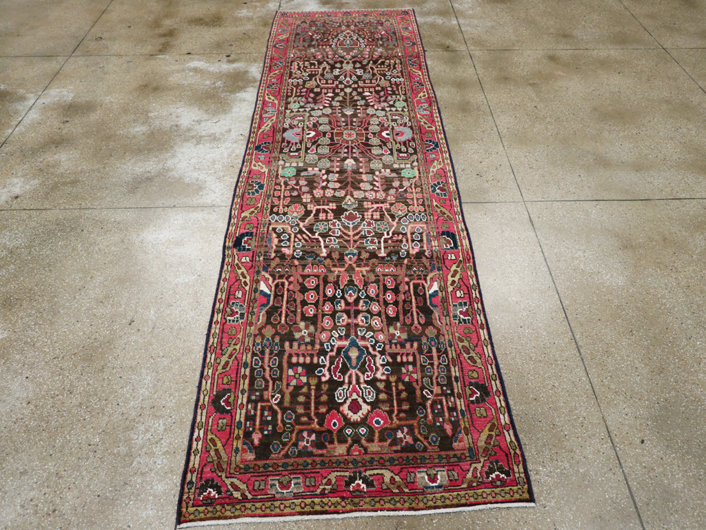 Vintage Persian Hamadan Rug, No.27466 - Gss