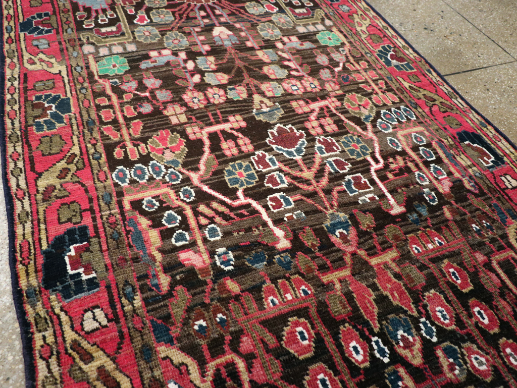 Vintage Persian Hamadan Rug, No.27466 - Gss