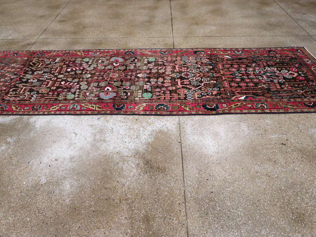 Vintage Persian Hamadan Rug, No.27466 - Gss