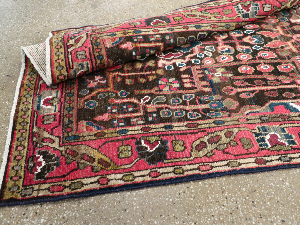 Vintage Persian Hamadan Rug, No.27466 - Gss