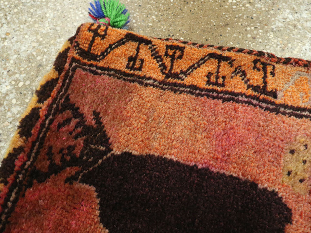 Vintage Turkish Anatolian Pictorial Rug, No.27479 - Gss