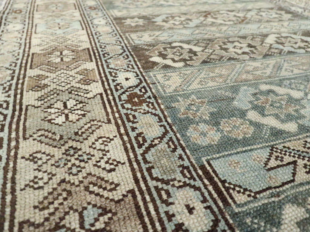 Vintage Persian Malayer Accent Rug, No.27483 - Gss