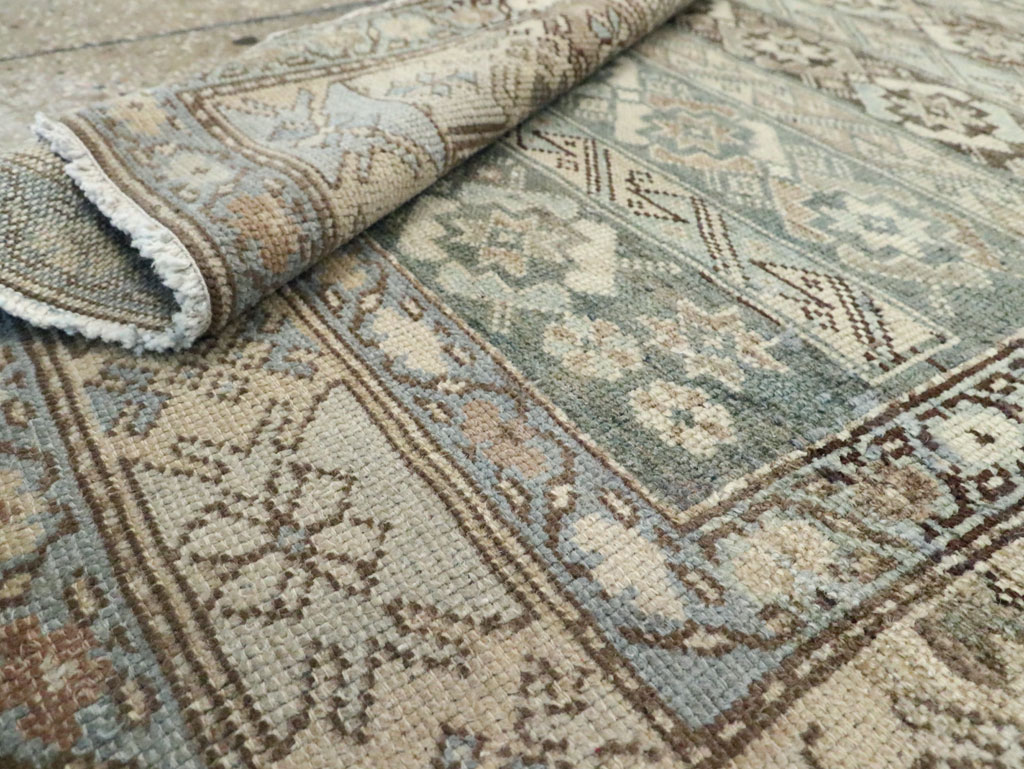 Vintage Persian Malayer Accent Rug, No.27483 - Gss