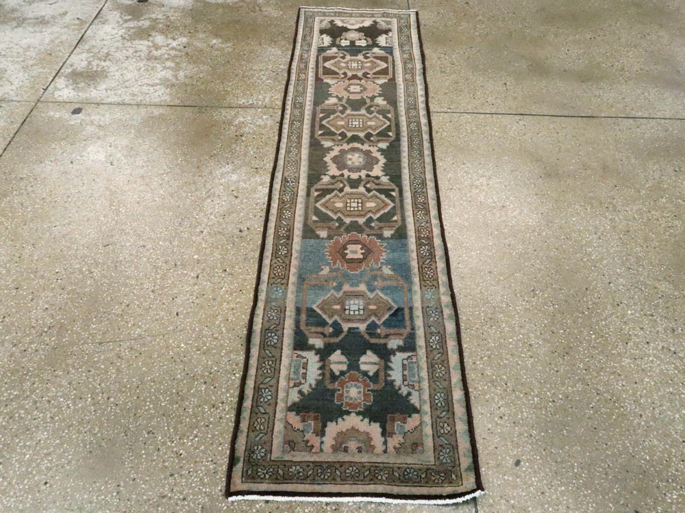 Vintage Persian Malayer Runner, No.27487 - Gss