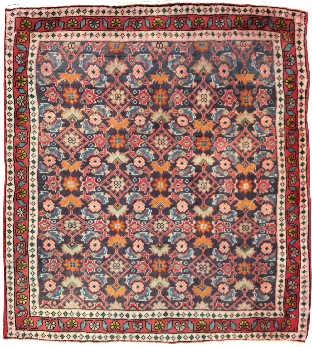 Vintage Persian Tabriz Rug (Pair: 1 of 2), No.27503 - Gss