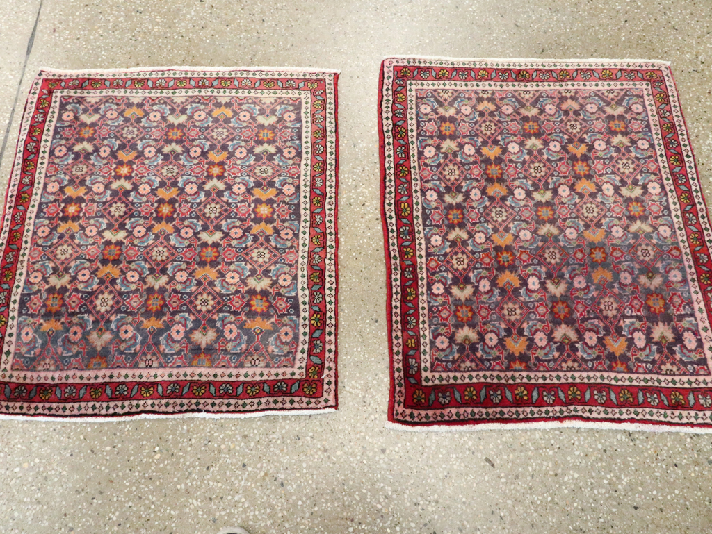 Vintage Persian Tabriz Rug (Pair: 2 of 2), No.27504 - Gss