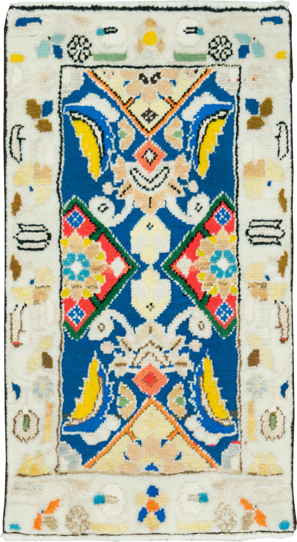 Vintage Persian Mahal Rug (Pair: 1 of 2), No.27512 - Gss